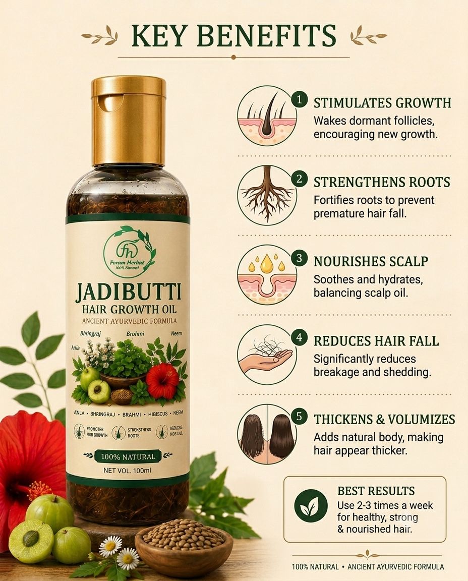 Jadibutti Hair Growth Oil