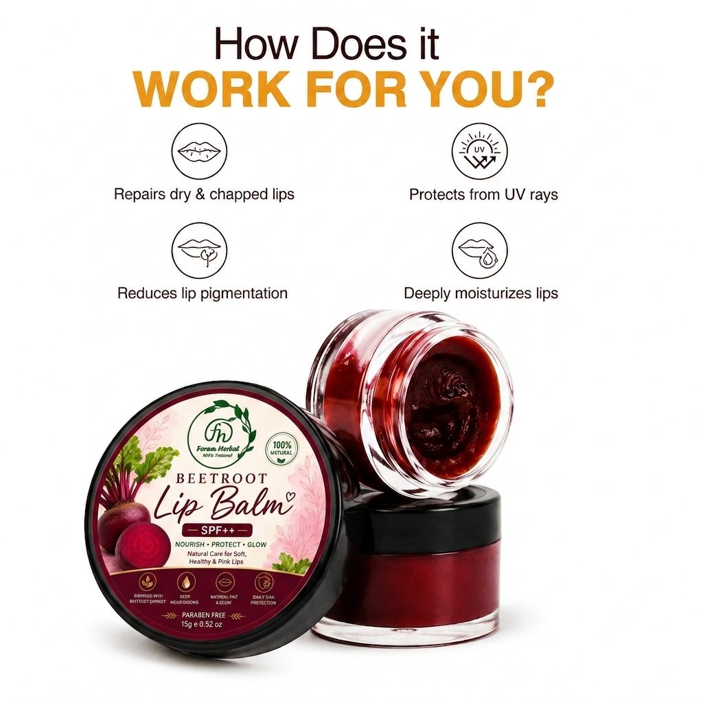 Beetroot Lip Balm SPF++